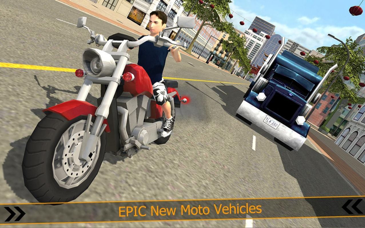 城市摩托驾驶模拟器手游下载-城市摩托驾驶模拟器免费手游下载v2.0