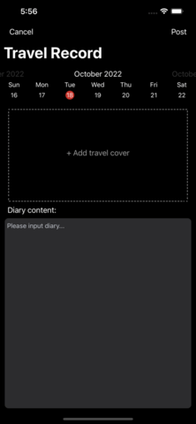 Travel Diary