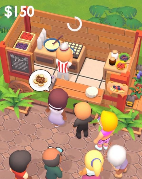 mini pancake idle