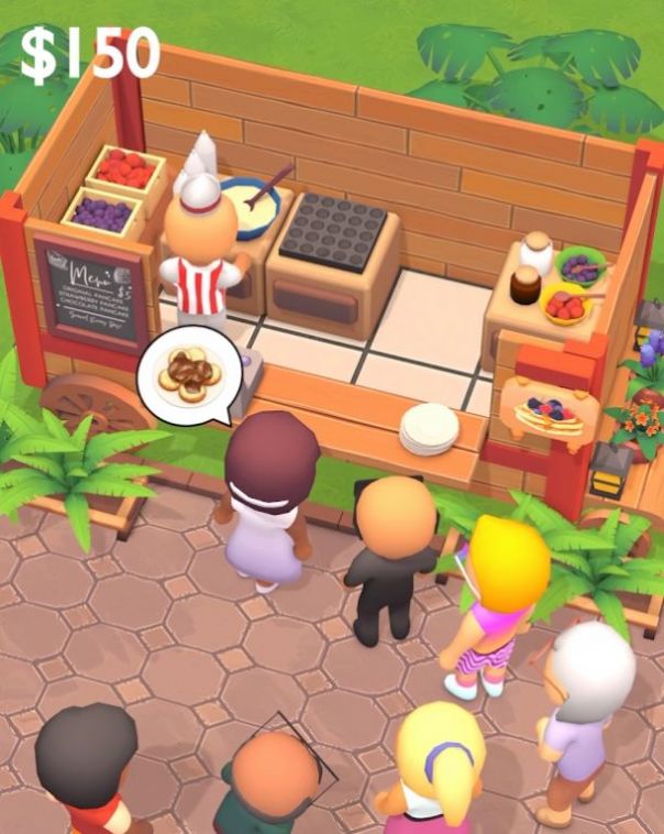 mini pancake idle