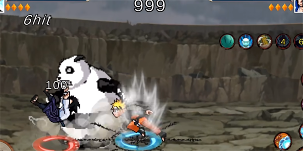 像素火影红面具