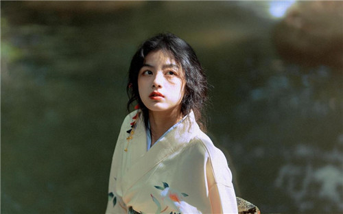 清纯白皙和服少女唯美户外气质写真_1108