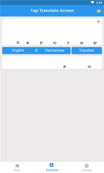 tap translate screen app