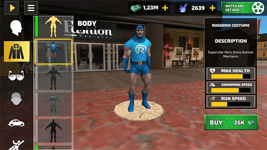 ����Ӣ�����֮�����ò˵�(Rope Hero)����